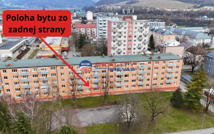 3 izbový byt v centre mesta Púchov na predaj