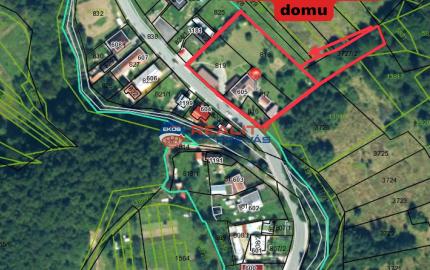 Vidiecky rodinný dom  s množstvom prístreškov a budov  na veľkom pozemku  v prírodnom prostredí Lazov