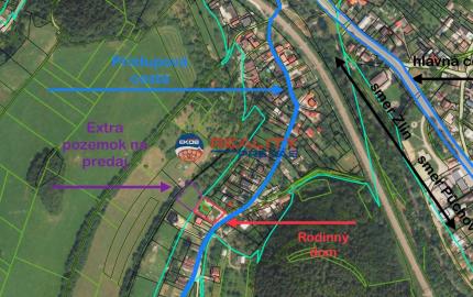 Nádherný 6 izbový rodinný dom v horskom prostredí  - Zariečie  pri  Púchove