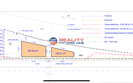 Predaj pozemku v priemyselnej časti mesta Púchov  / Nosice - stavebný pozemok