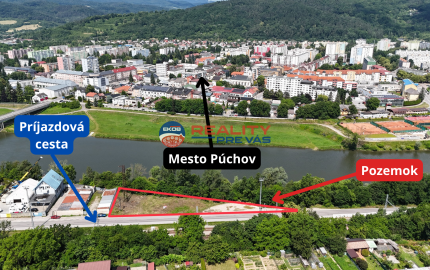 Predaj pozemku v priemyselnej časti mesta Púchov  / Nosice - stavebný pozemok
