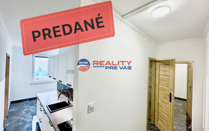 Reality Pre Vás -Predaj 2 izbový byt  - Trenčín Juh Predane
