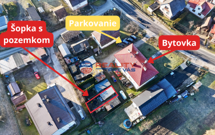 2. izbový byt  s vlastnou záhradkou /šopkou  a parkovacím priestorom pri bytovke   Dohňany  - Púchov