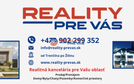 Reality Pre Vás   29 m2 kancelária v samom centre mesta Púchov