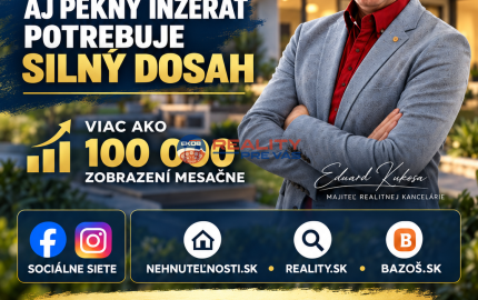 Reality Pre Vás  - Kancelársky priestor v centre  15 m2