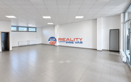 Nádherný presklený priestor v centre mesta  Púchov    100m2