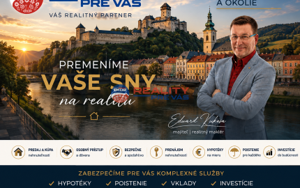 Hľadáme 1-izbový byt pre našich klientov