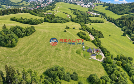Predaj pozemku na kopci s vyhladom  Veľké Rovné 3933 m2