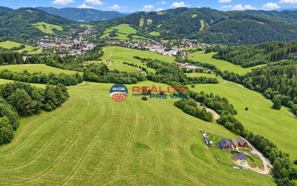 Predaj pozemku na kopci s vyhladom  Veľké Rovné 3933 m2