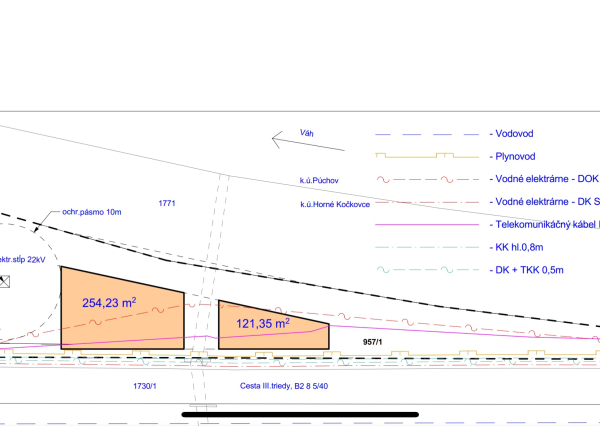Predaj pozemku v priemyselnej časti mesta Púchov  / Nosice - stavebný pozemok