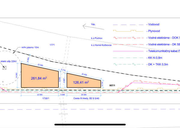 Predaj pozemku v priemyselnej časti mesta Púchov  / Nosice - stavebný pozemok
