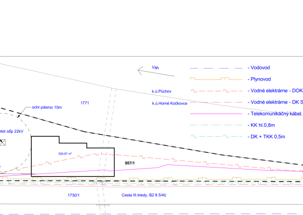 Predaj pozemku v priemyselnej časti mesta Púchov  / Nosice - stavebný pozemok