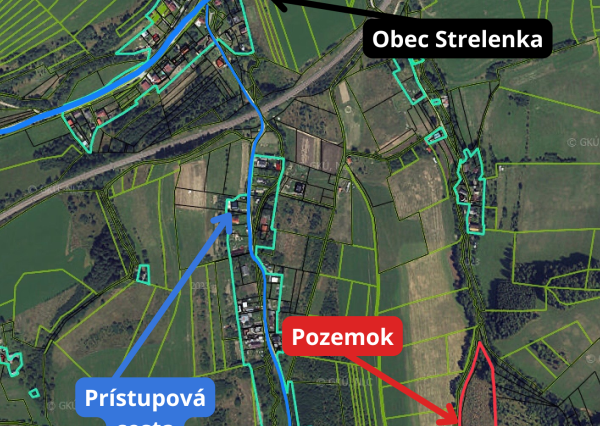 Predaj investičného pozemku  v nádhernej prírode  - Púchov / Lysá pod Makytou  časť Strelenka     18.858 m2