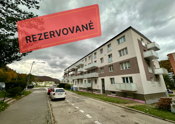 2 izbový byt v novo zrekonštruovanej bytovke SNP  Tr. Teplice - Rezervované