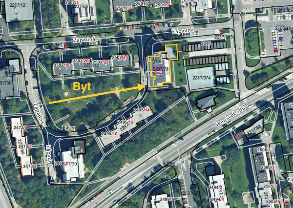 Predaj 2 izbový byt  - Trenčín  - Juh   - Západná    - Predané