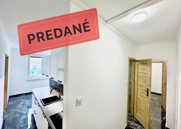 Predaj 2 izbový byt  - Trenčín  - Juh   - Západná    - Predané