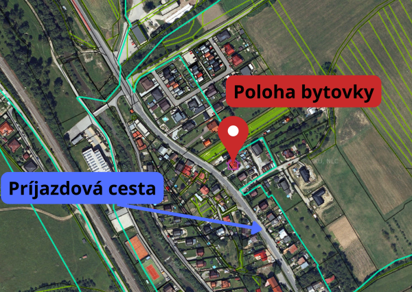 2. izbový byt  s vlastnou záhradkou /šopkou  a parkovacím priestorom pri bytovke   Dohňany  - Púchov