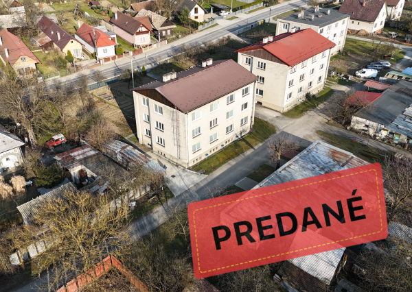 3-izbový byt s garážou a vlastným pozemkom  - Mestečko  - Púchov