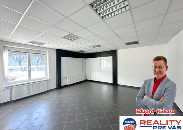 Reality Pre Vás- Prenájom priestorov  - Nosice  18m2