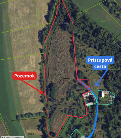 Predaj investičného pozemku  v nádhernej prírode  18.858 m2 - fotografia 10
