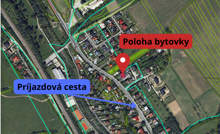 2 izbový byt s pozemkom  260m2  vlastnou záhradkou  a šopkou - fotografia 17