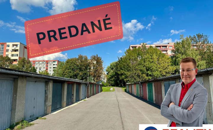 Reality  Pre Vás   na  predaj  - Garaž na predaj  - Gorazdova Púchov pri Makyte - fotografia 1