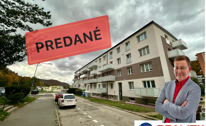 Reality  Pre Vás  - Predaj - 2 izbový byt  SNP  Tr. Teplice - fotografia 1