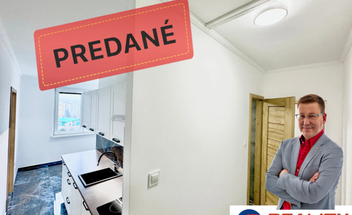 Reality Pre Vás -Predaj 2 izbový byt  - Trenčín Juh Predane - fotografia 1
