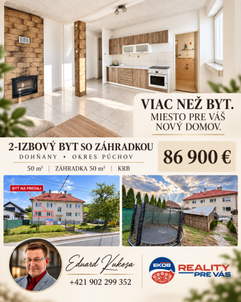 2 izbový byt s pozemkom  260m2  vlastnou záhradkou  a šopkou - fotografia 23