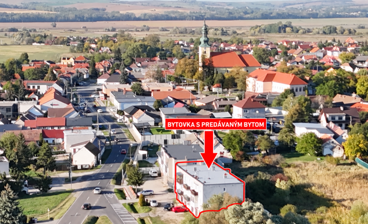 2 izbový byt s balkónom a garážou pod bytom  Borský Mikuláš - fotografia 16