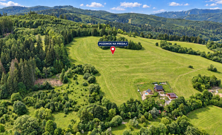 Predaj pozemku na kopci s vyhladom  Veľké Rovné 3933 m2 - fotografia 3