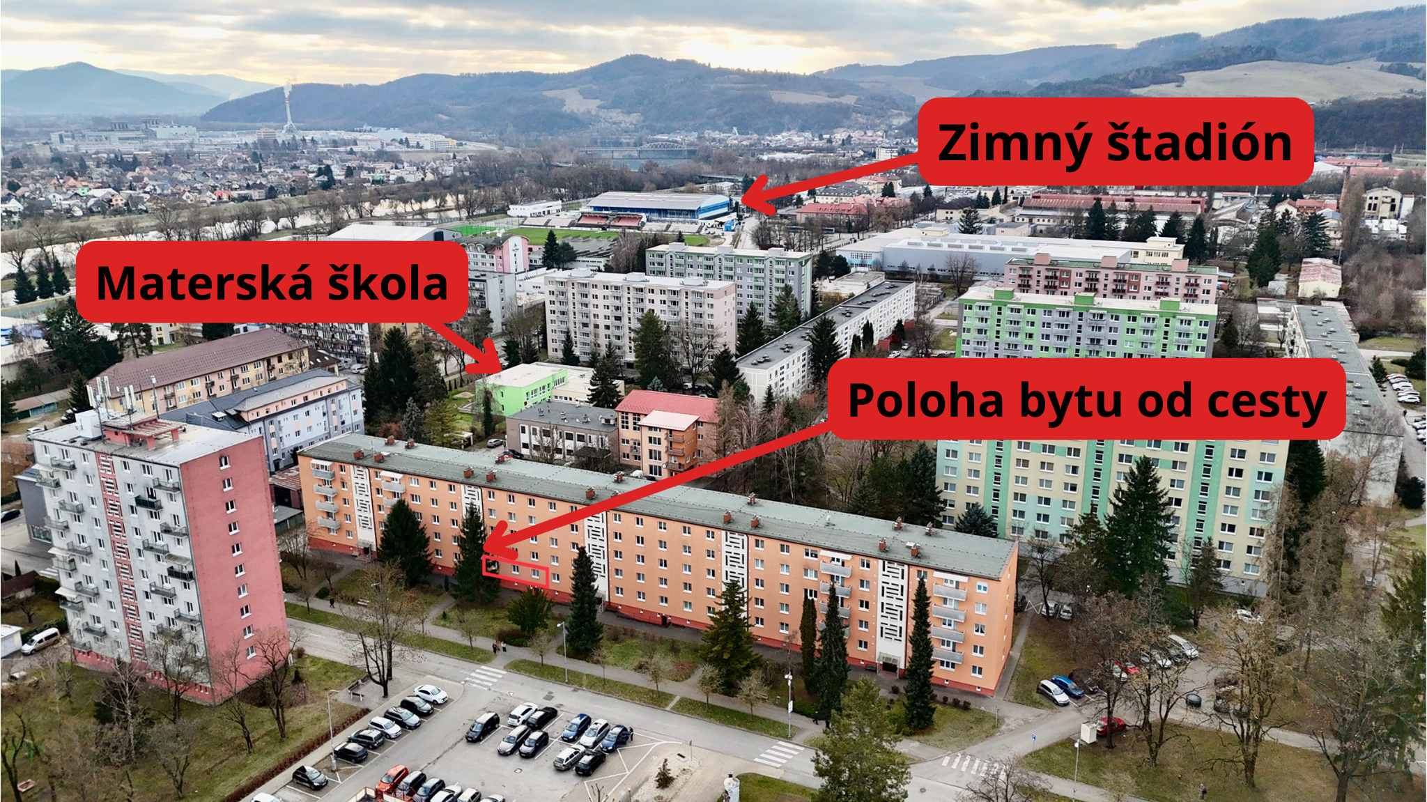 3 izbový byt v centre mesta Púchov na predaj