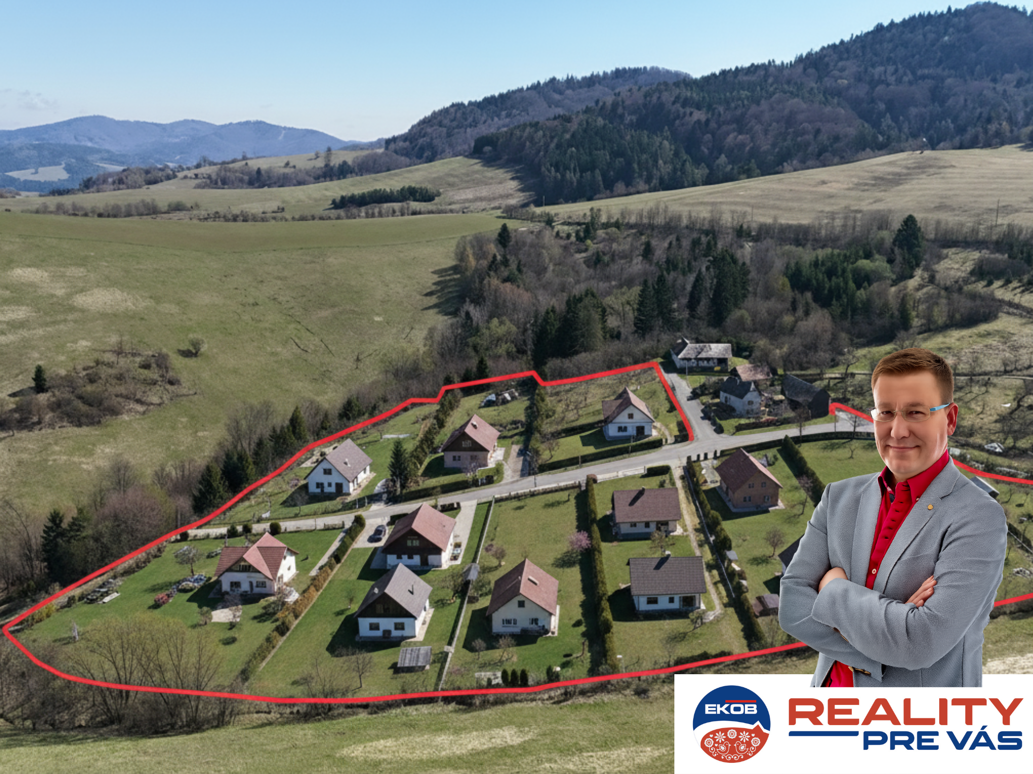 Predaj investičného pozemku  v nádhernej prírode  18.858 m2
