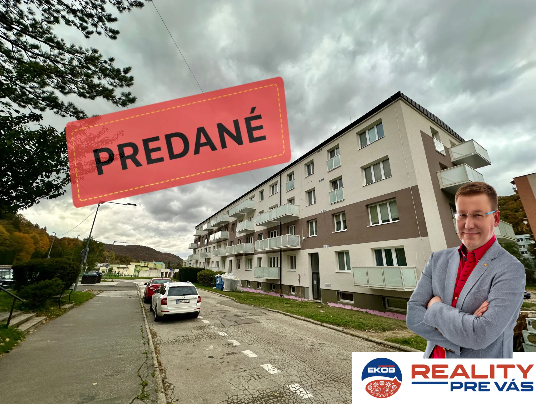 Reality  Pre Vás  - Predaj - 2 izbový byt  SNP  Tr. Teplice