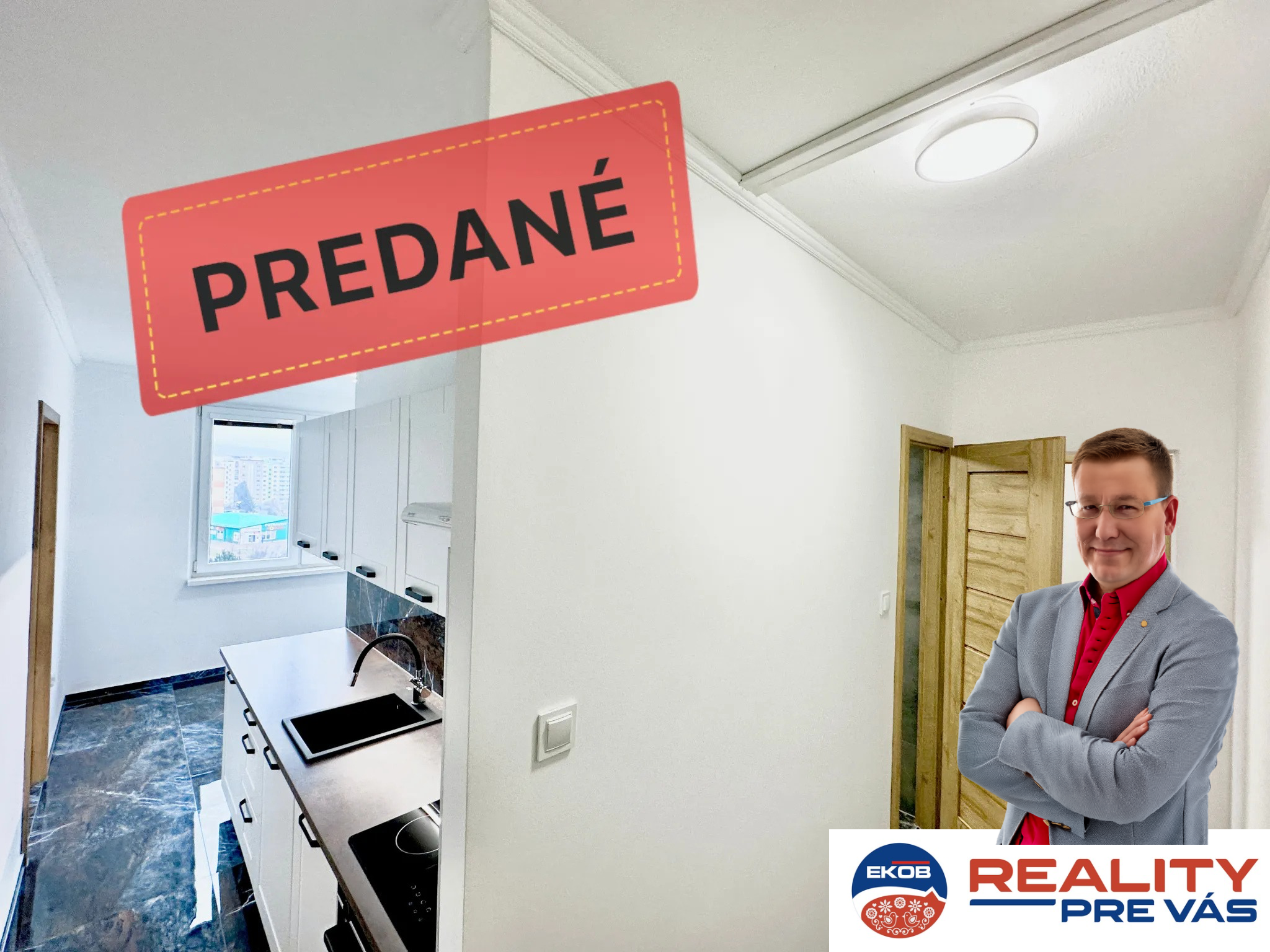 Reality Pre Vás -Predaj 2 izbový byt  - Trenčín Juh Predane