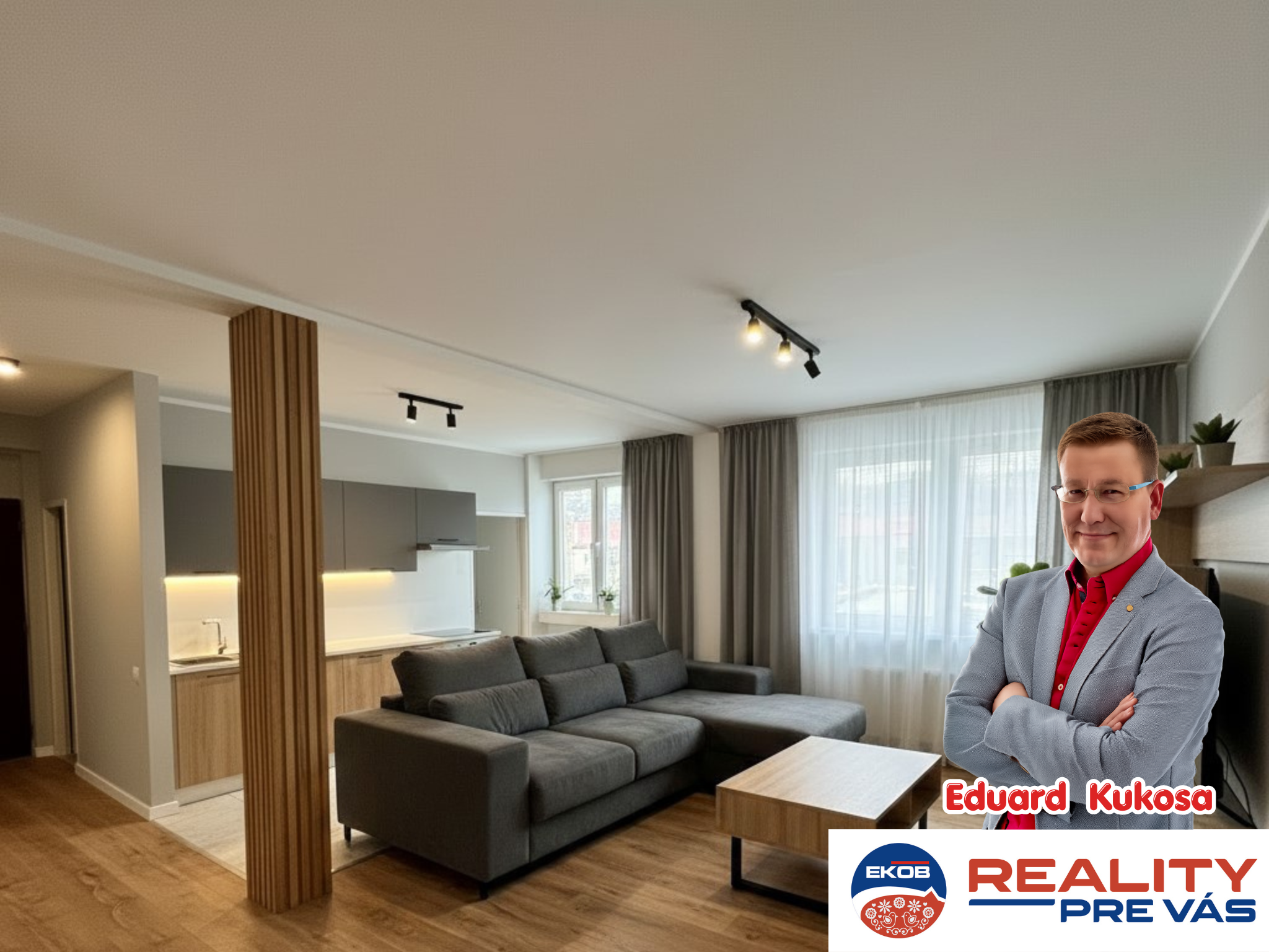 2-Zimmer Wohnung  mit Garten  und garage Slowakei